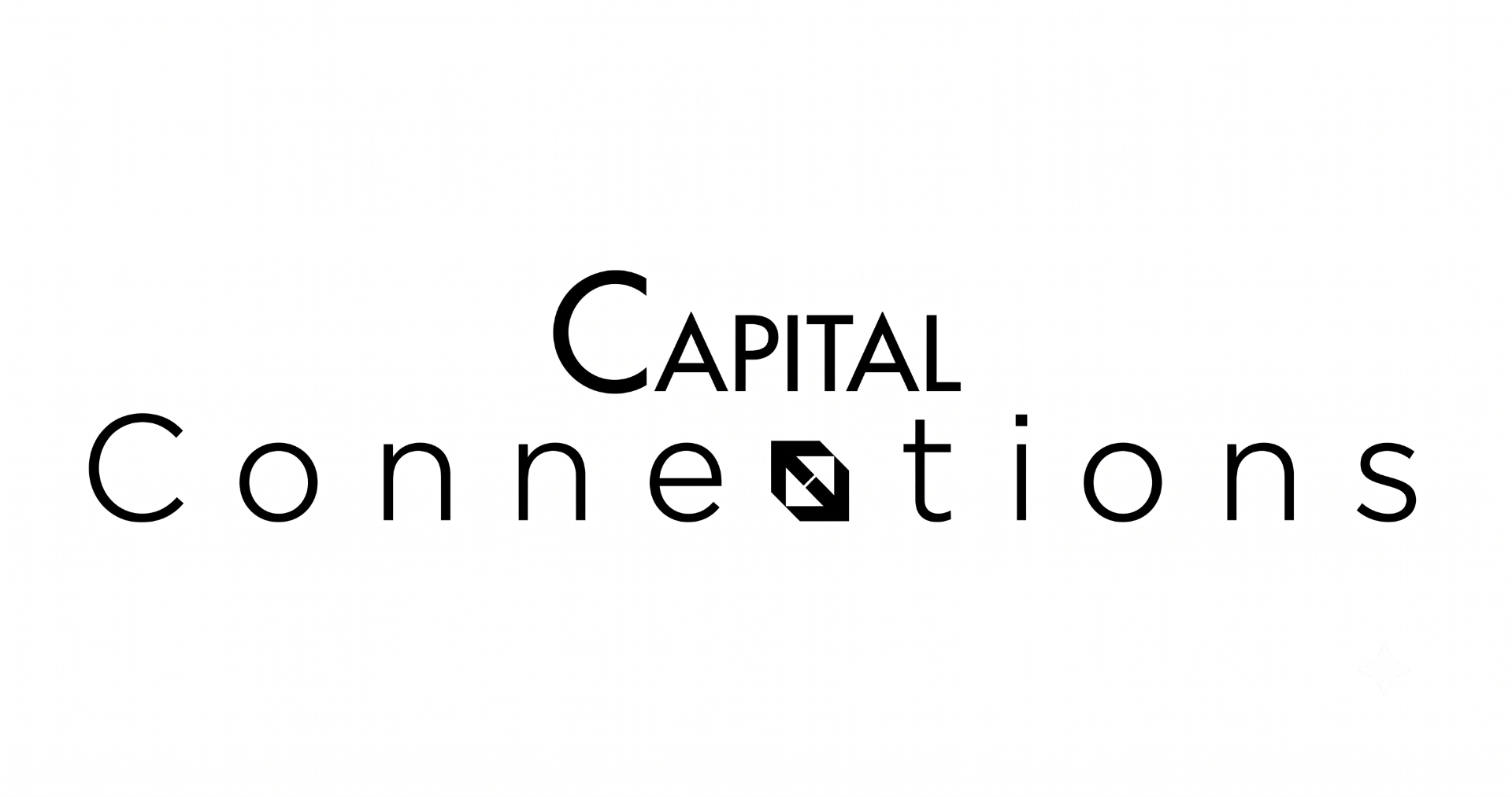 Capital Connections — editorial wordmark