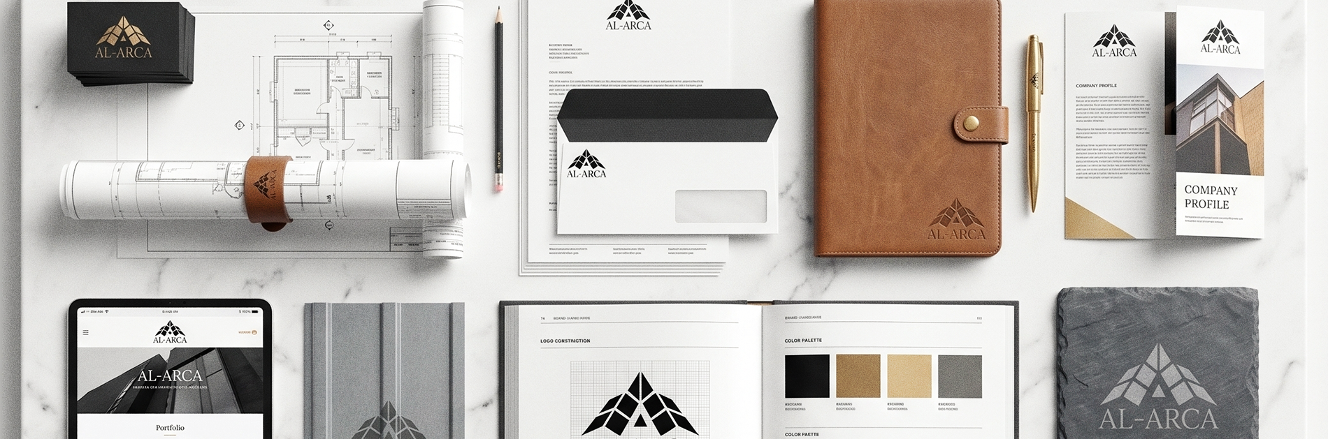 AL-ARCA — brand guidelines & collateral